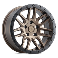Arches 17x8 5x108 +30mm Matte Bronze Black Lip