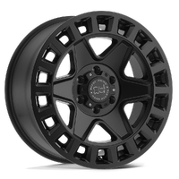 York 17x8 5x114.3 +35mm Matte Black