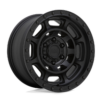 Convoy 17x8.5 5x127 -18mm Matte Black