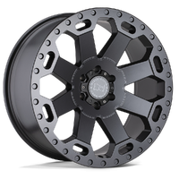Warlord 17x9 5x127 -12mm Matte Gunmetal