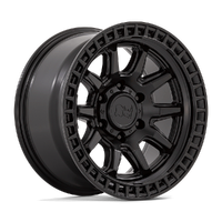Calico 17x8.5 5x114.3 +34mm Matte Black
