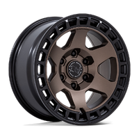 Bahari BR022 17x8.5 5x127 -10mm Burnt Bronze Matte Black