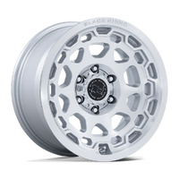 Congo BR026 17x8.5 5x114.3 +35mm Gloss Silver Machined