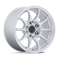 Ronin BR038 17x8.5 5x127 0mm Gloss Silver Machined