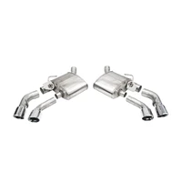 2.75 Inch Axle-Back Exhaust with Dual Mode NPP; Dual Rear Exit with Twin 4.0 Inch Pro Series Tips 16-24 Chevrolet Camaro