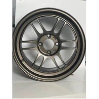 RPF1 15x8 4x100 28mm Offset 5 Hub Bore Bronze Wheel - 11.64Lbs (MOQ 40)