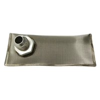 In-Tank Fuel Sock Kit 100 Micron Stainless w/-10AN Adaptor Fitting for 4X4xx Series Pumps