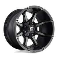 Coupler D556 18x9 6x135/6x139.7 +19mm Matte Black Double Dark Tint