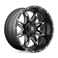 Lethal D567 15x8 5x114.3/5x120.65 -18mm Matte Black Milled