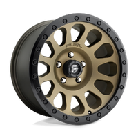 Vector D600 17x8.5 6x139.7 +7mm Matte Bronze Black Bead Ring