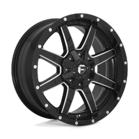 Maverick D610 17x8.5 5x108/5x127 +25mm Gloss Black Milled