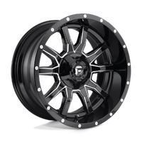 Vandal D627 20x9 5x139.7/5x150 +1mm Gloss Black Milled