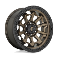 Covert D696 15x8 5x114.3 -19mm Matte Bronze Black Bead Ring