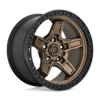 Kicker D699 17x9 5x127 -12mm Matte Bronze Black Bead Ring