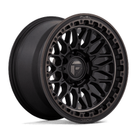 Trigger D759 17x9 6x139.7 -12mm Matte Black Double Dark Tint