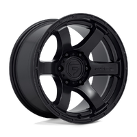 Rush D766 17x9 6x139.7 +1mm Satin Black