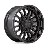 Arc D796 20x9 5x139.7/5x150 +1mm Matte Black Gloss Black Lip