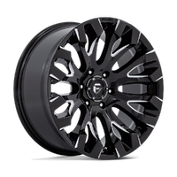 Quake D828 20x9 6x139.7 +1mm Gloss Black Milled