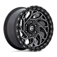 Runner Or D840 15x8 5x139.7 -19mm Gloss Black Milled