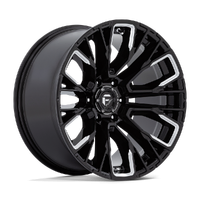 Rebar D849 17x9 6x114.3 +1mm Gloss Black Milled