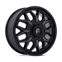 Flux Dually D875 20x8.25 8x165.1 +104mm Gloss Black Gray Tint Clear Coat