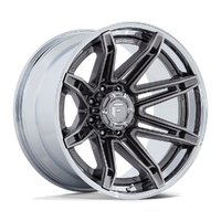 Brawl FC401 22x10 6x139.7 -18mm Platinum Chrome