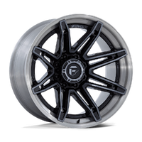 Brawl FC401 20x10 6x135 -18mm Gloss Black Brushed Dark Tint