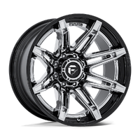 Brawl FC401 20x10 6x139.7 -18mm Chrome Gloss Black