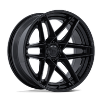 Flight FC408 20x9 6x135 +1mm Matte Black Gloss Black Lip