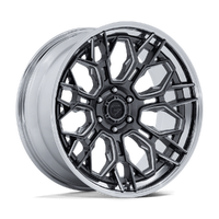 Hive FC409 20x9 6x135 +1mm Gloss Gunmetal Chrome Lip