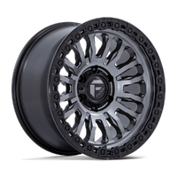 Rincon FC857 17x8.5 5x127 -1mm Matte Gunmetal Black
