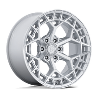 Charger FC873 17x9 5x127 -12mm Gloss Silver Machined