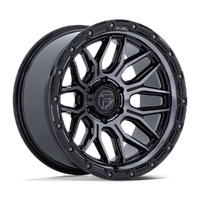 Surge FC881 17x9 5x127 +1mm Gloss Black Machined Gray Tint Clear Coat
