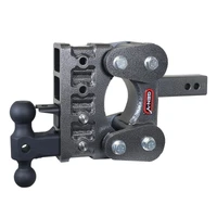 The Boss Torsion-Flex 2in Shank 5in Drop 16K Hitch w/GH-051 Dual-Ball/GH-032 Pintle Lock