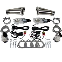 2.5in Stainless Steel Electronic Dual Exhaust Cutout