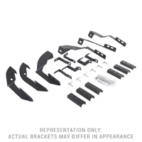 15-19 GMC Sierra 3500HD CC Dsl Mntg. Brackets (V-Series V3/RB10 Slim/RB20 Slim) - Tex. Blk