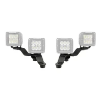 18-20 Jeep Wrangler JL/JLU/Gladiator JT Light Mount - Two 3in Cubes Offset