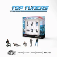 American Diorama 1:64 Figure Set: Top Tuners