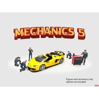 American Diorama 1:64 Mechanics 5 Figure Set