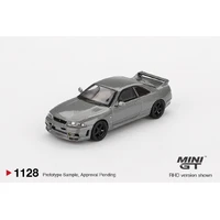 1:64 Nissan Skyline GT-R Dark Metal Gray - NISMO BCNR33 CRS Version