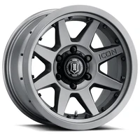 Rebound Pro 17x8.5 6x135 6mm Offset 5in BS 87.1mm Bore Titanium Wheel