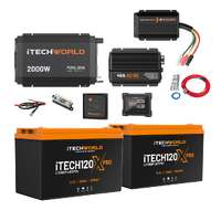 Complete Lithium 4WD/Caravan Kit - 240Ah