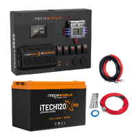Control Hub Kit with 40A DCDC Charger and Lithium Battery
