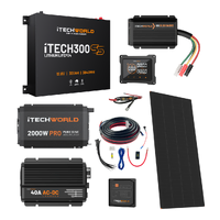 Ultimate Super Slimline Canopy Dual Battery Kit 300Ah Lithium