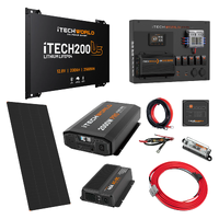 Expansion Ultra Slimline Canopy Dual Battery Kit - 200Ah Lithium