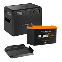 iTechworld - Base Portable Dual Battery Kit - 120Ah Lithium
