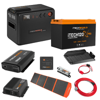 iTechworld - Ultimate Portable Dual Battery Kit - 120Ah Lithium