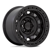 Tank Beadlock KM236 17x9 5x127 -15mm Satin Black