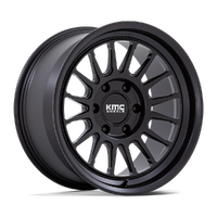 Impact Forged Monoblock KM447 17x8.5 6x135 0mm Satin Black