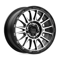 Impact KM542 16x7 5x114.3 +30mm Satin Black Machined